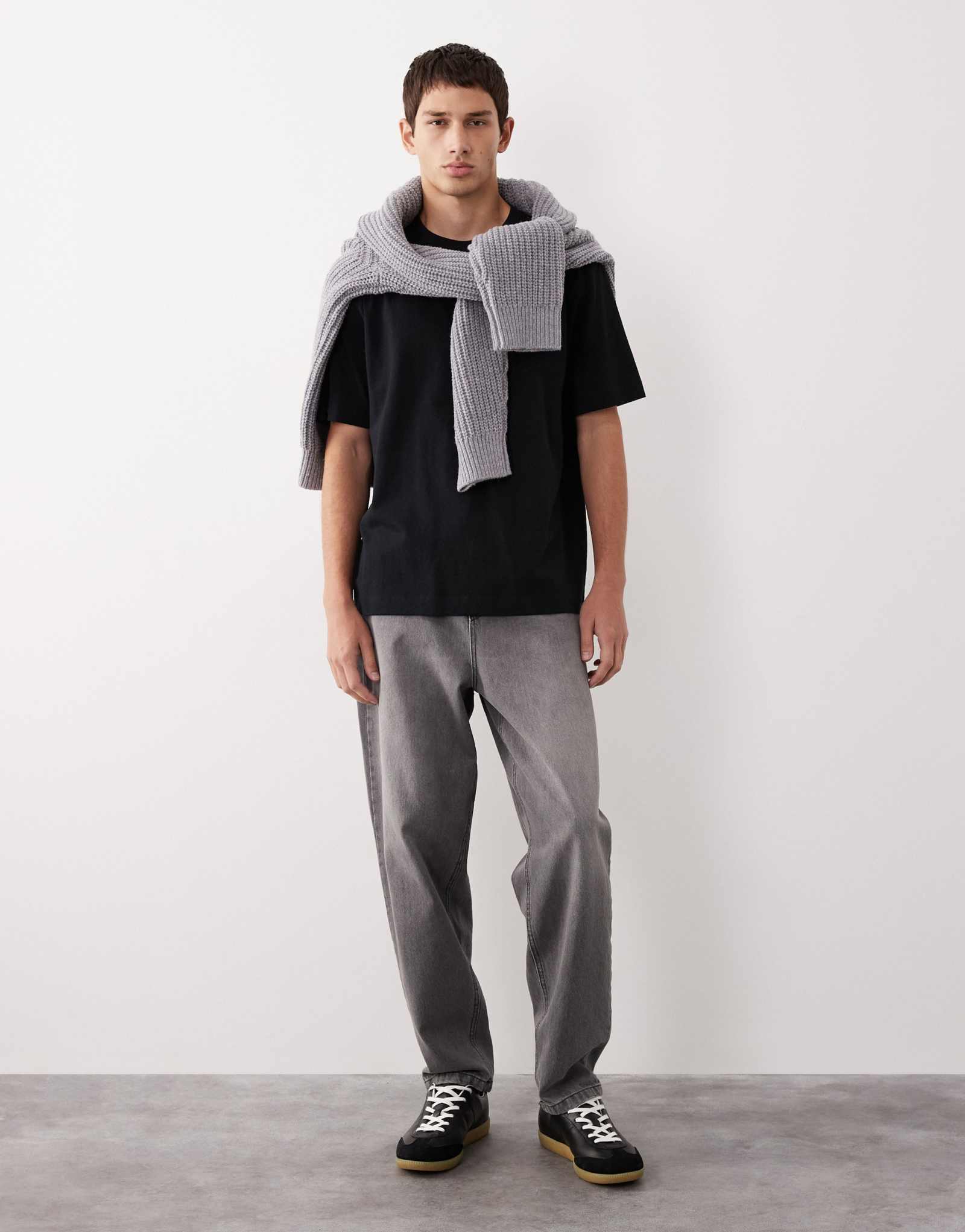 Зауженные джинсы ASOS COLLECTIVE AC-B-251 зауженного серого цвета