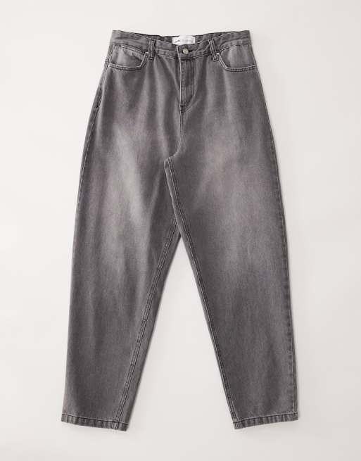 ASOS COLLECTIVE AC-B-251 tapered slim jeans in washed gray