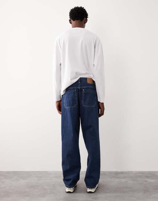 ASOS COLLECTIVE AC-B-253 - Jean droit emblématique - Bleu moyen délavé, 3 de 7