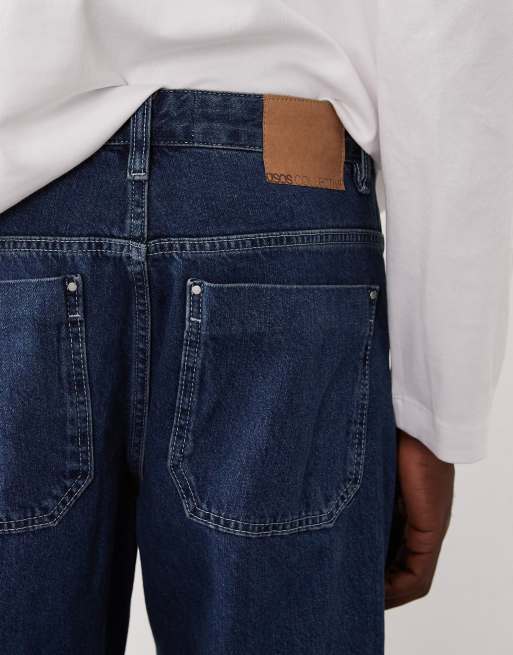 ASOS COLLECTIVE AC-B-253 - Jean droit emblématique - Bleu moyen délavé, 5 de 7