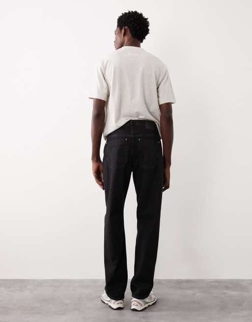 ASOS COLLECTIVE AC-B-253 - Jeans dritti nero slavato, 3 di 7