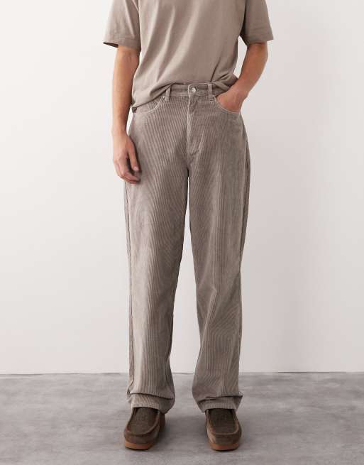 ASOS COLLECTIVE - AC-B-253 - Kaki signaturbukser med lige pasform, 2 af 7