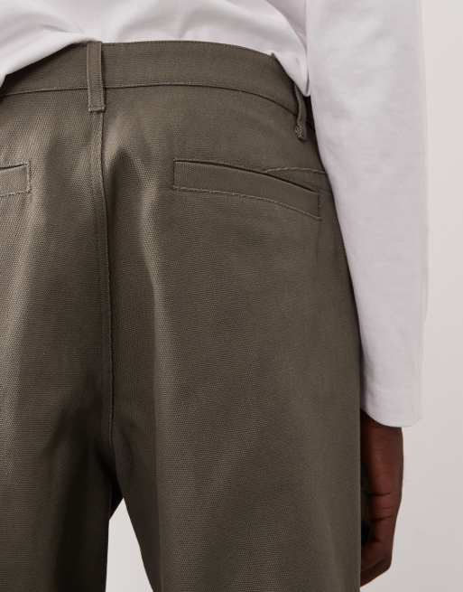 ASOS COLLECTIVE AC-B-253 - Pantaloni dritti color kaki , 5 di 7