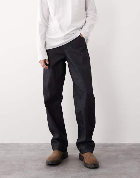 ASOS COLLECTIVE – AC-B-253 Signature – Jeans i rå denim med raka ben - view 1