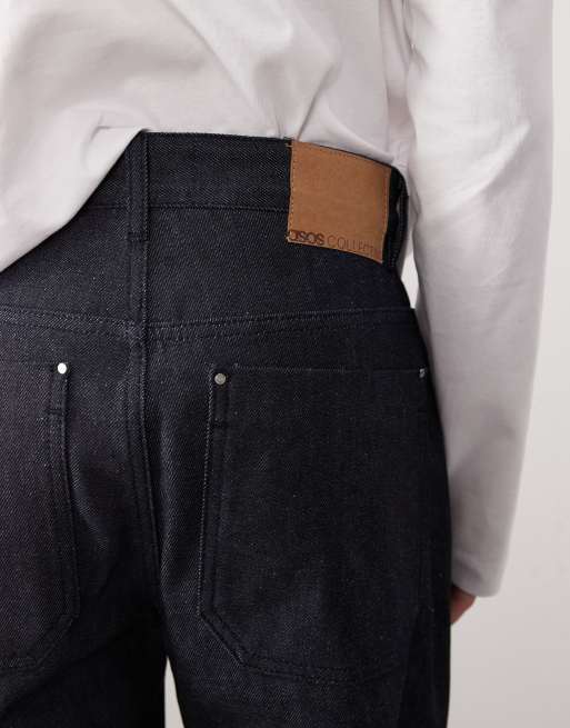 ASOS COLLECTIVE - AC-B-253 - Signature - Jeans met rechte pasvorm van raw denim, 6 van 7