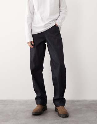 Asos Collective Ac-b-253 Signature Straight Fit Jeans In Blue