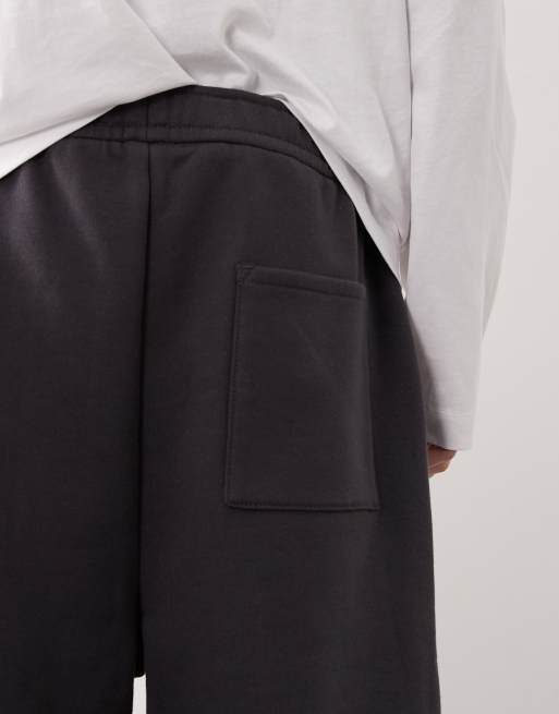ASOS COLLECTIVE AC-B-2571 – Grafitowe bardzo grube joggersy ze ściągaczami, 6 z 7