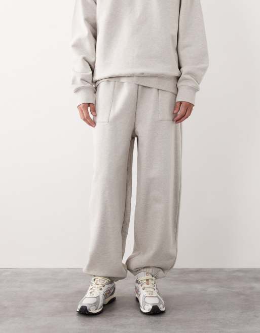 ASOS COLLECTIVE – AC-B-2571 – Melerade, extra kraftiga mjukisbyxor med karakteristiska muddar, 2 av 7