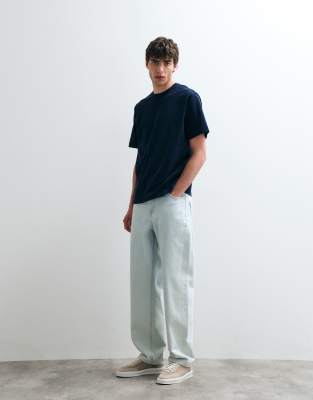 Asos Collective Ac-b253 Classic Straight Fit Denim Jean In Blue