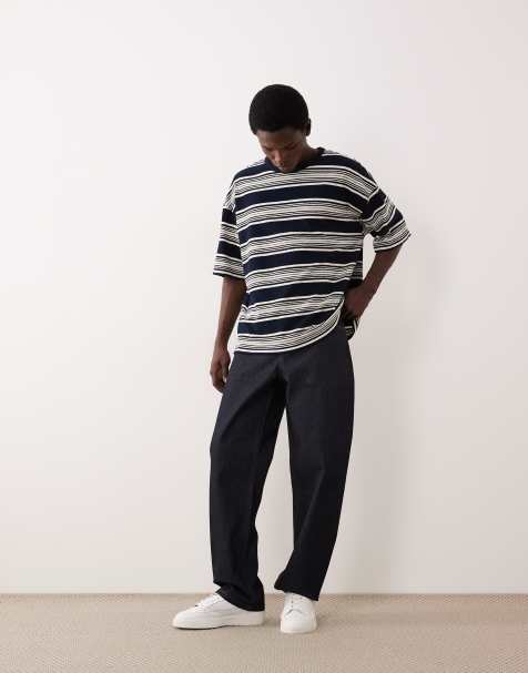 ASOS COLLECTIVE - AC-B253 - Jeans dritti classici in denim grezzo indaco in coordinato - view 1