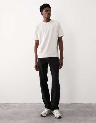 Asos Collective Ac-t-251 Signature Fit Heavyweight T-shirt In White