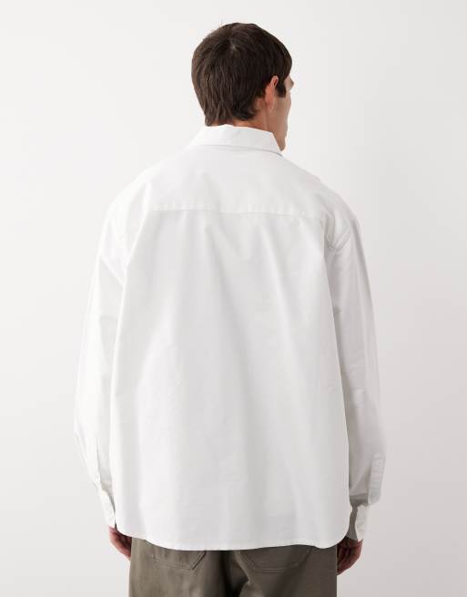 ASOS COLLECTIVE – Biała koszula Oxford , 3 z 7