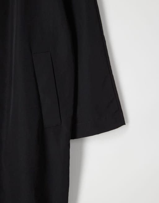 ASOS COLLECTIVE - Cappotto sfoderato nero, 6 di 6