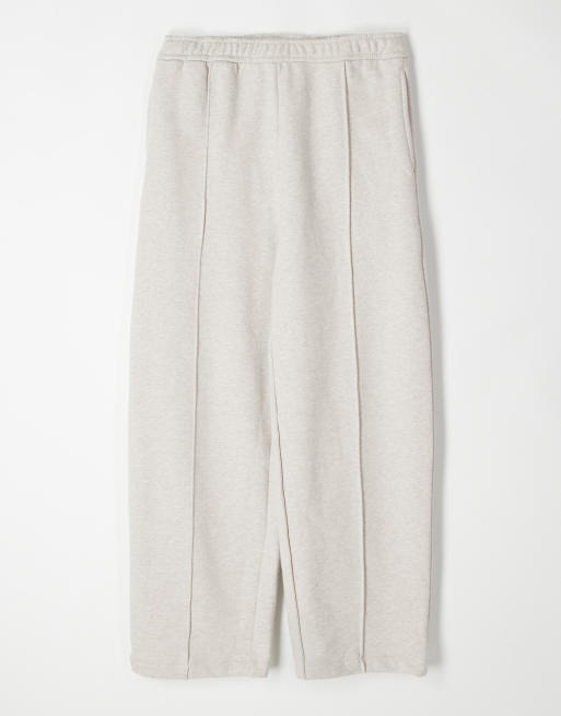 ASOS COLLECTIVE - Gråmelerede løstsiddende joggingbukser i superkraftigt stof, 5 af 6