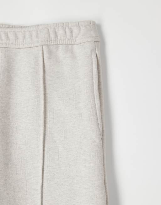 ASOS COLLECTIVE - Gråmelerede løstsiddende joggingbukser i superkraftigt stof, 6 af 6