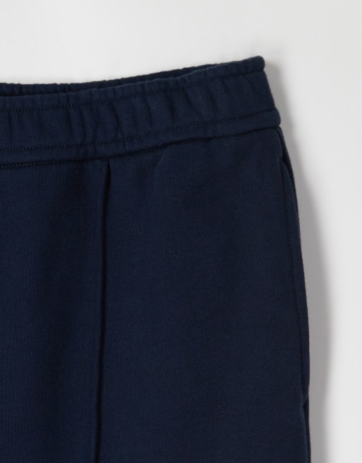 ASOS COLLECTIVE loose fit super heavyweight trackies in navy, 6 of 6
