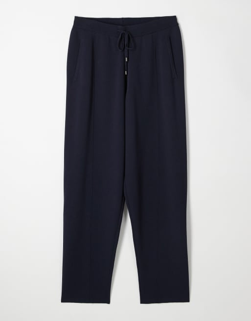 ASOS COLLECTIVE - Pantalon de jogging d'ensemble ample en maille compacte - Bleu marine, 5 de 6