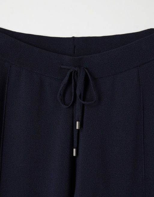 ASOS COLLECTIVE - Pantalon de jogging d'ensemble ample en maille compacte - Bleu marine, 6 de 6