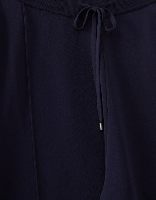 ASOS COLLECTIVE - Pantalon de jogging fuselé d'ensemble en maille - Bleu marine, 7 de 7