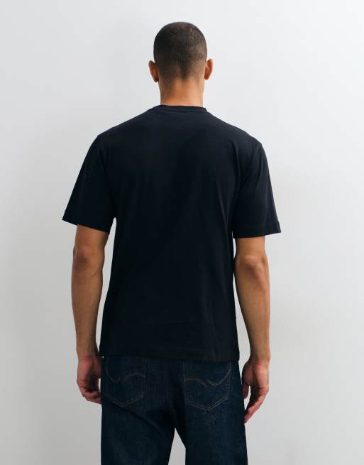 ASOS COLLECTIVE - Sort T-shirt i superkraftigt stof, 5 af 5