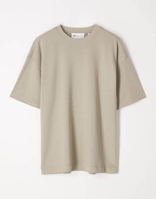 ASOS COLLECTIVE super heavyweight oversized T-shirt in green, 5 of 6