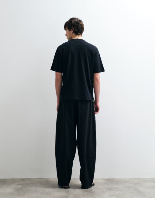 ASOS COLLECTIVE – Svart, superkraftig t-shirt, 5 av 5