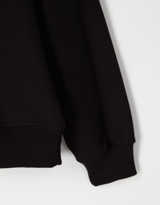 ASOS COLLECTIVE - Sweat à capuche oversize ultra-épais - Noir , 6 de 6