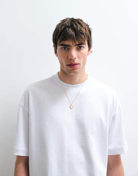 ASOS COLLECTIVE - T-shirt oversize en tissu ultra-épais - Blanc - view 1