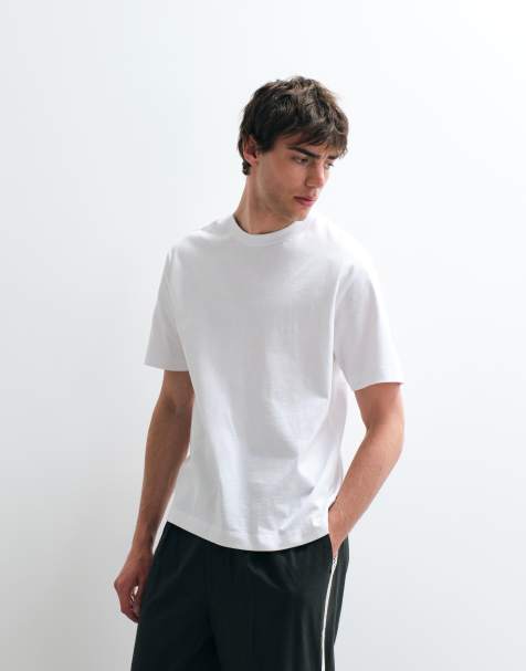 ASOS COLLECTIVE - T-shirt pesante bianca - view 1