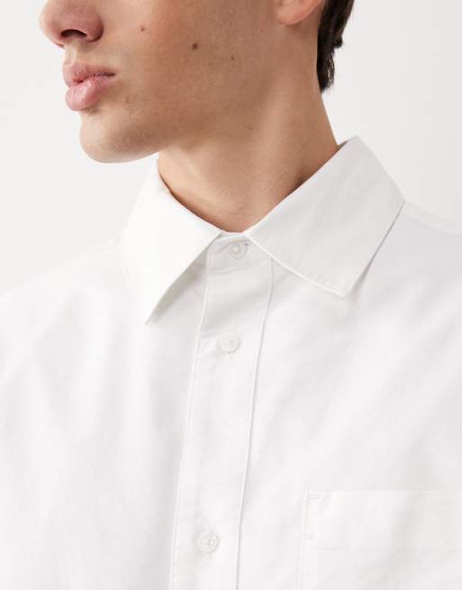 ASOS COLLECTIVE – Vit oxfordskjorta , 5 av 7