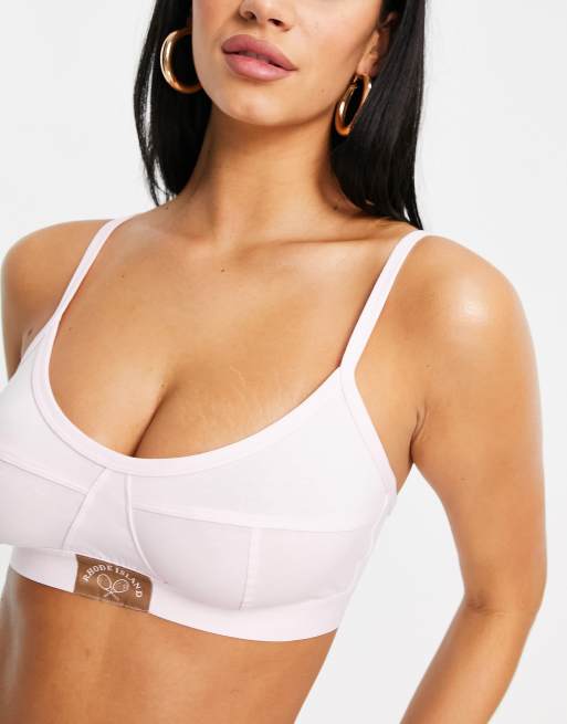 ASOS Coppe Grandi - Two Mile - Reggiseno comodo in cotone rosa