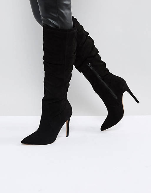 ASOS CORA Slouch Pointed Knee Boots