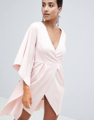 asos kimono sleeve dress