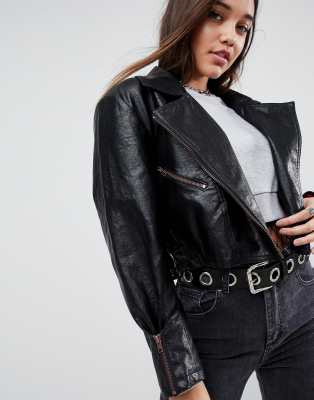 80s leather jacket outfit