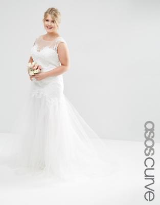 asos bridal curve