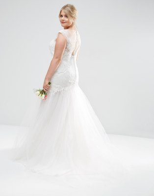 asos bridal curve