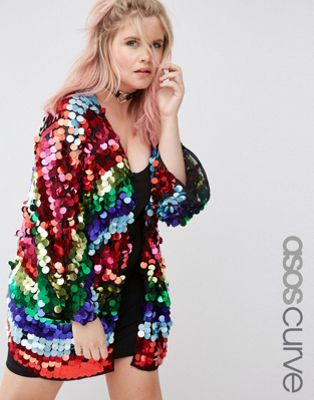 asos curve kimono