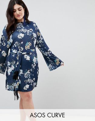 asos curve kimono