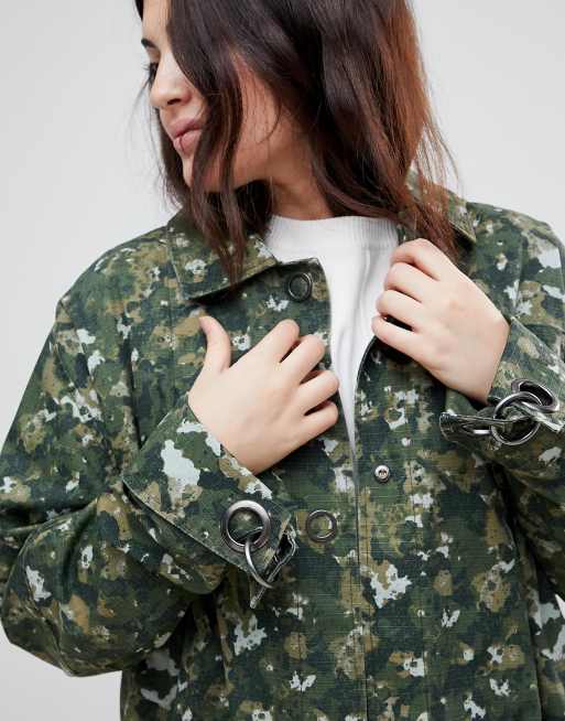 Asos on sale camo jacket