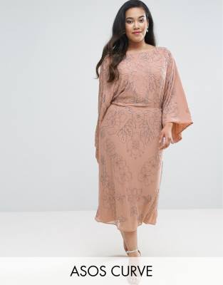 asos curve dresses for weddings