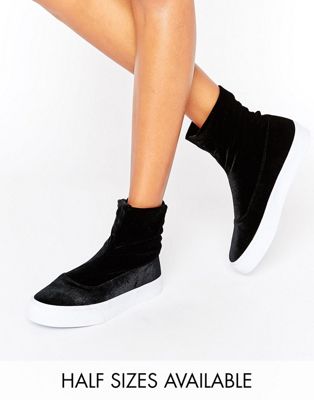 slip on trainer boots