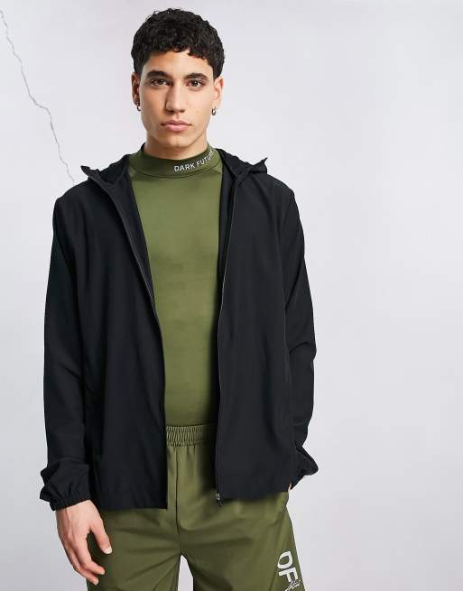 ASOS Dark Future - Active - Hardloopjack met print op de rug, 2 van 4