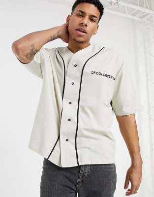 baseball collar shirt