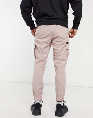 dark pink cargo pants