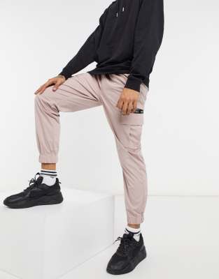 dark pink cargo pants