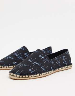 all black espadrilles