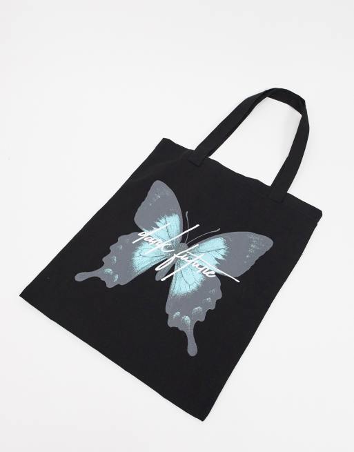 Black store butterfly bags