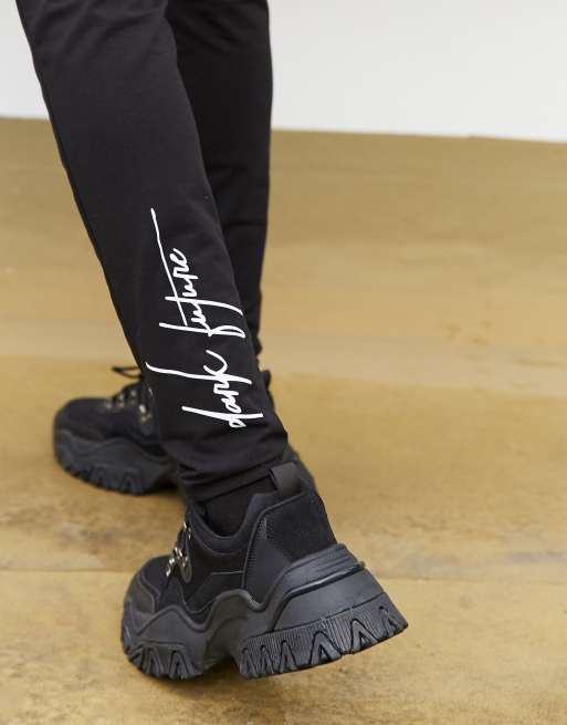 ASOS DESIGN - Ensemble avec col zippé et logo Dark Future miroir, 3 de 3