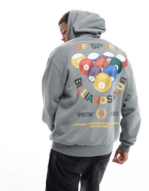 Flatspot cat Squared Hoodie Grey Heather