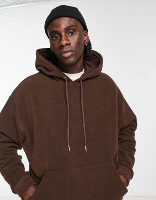 brown hoodie asos